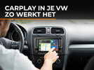 CarPlay Multimedia Scherm Volkswagen Voorkant