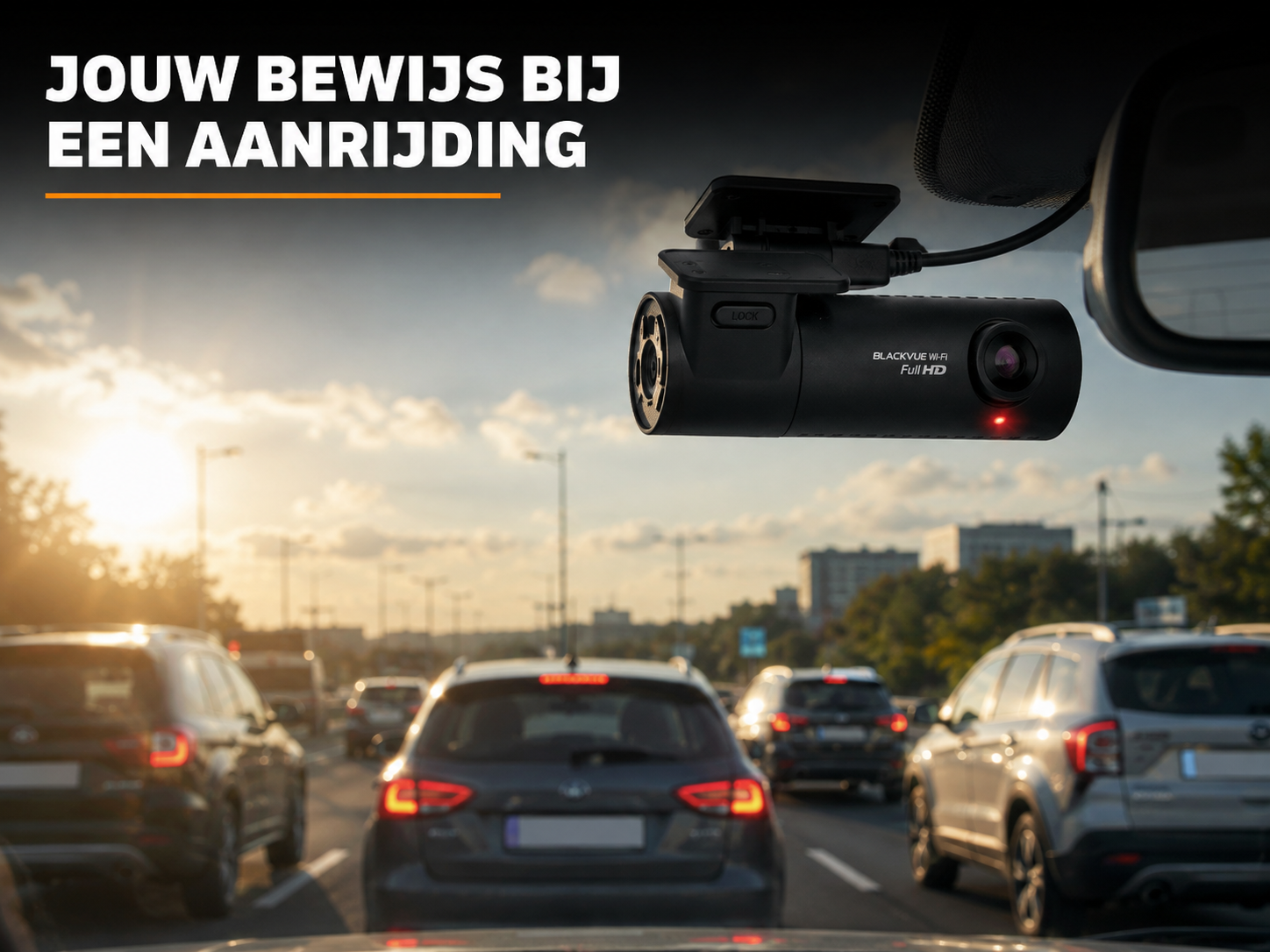 BlackVue DR590X-2CH dashcam Voorkant