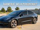 Auto raamfolie aanbrengen welk tintpercentage kiezen