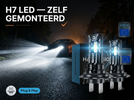 H7 LED koplamp monteren - HaloVision Turbo LED 6000K helder wit