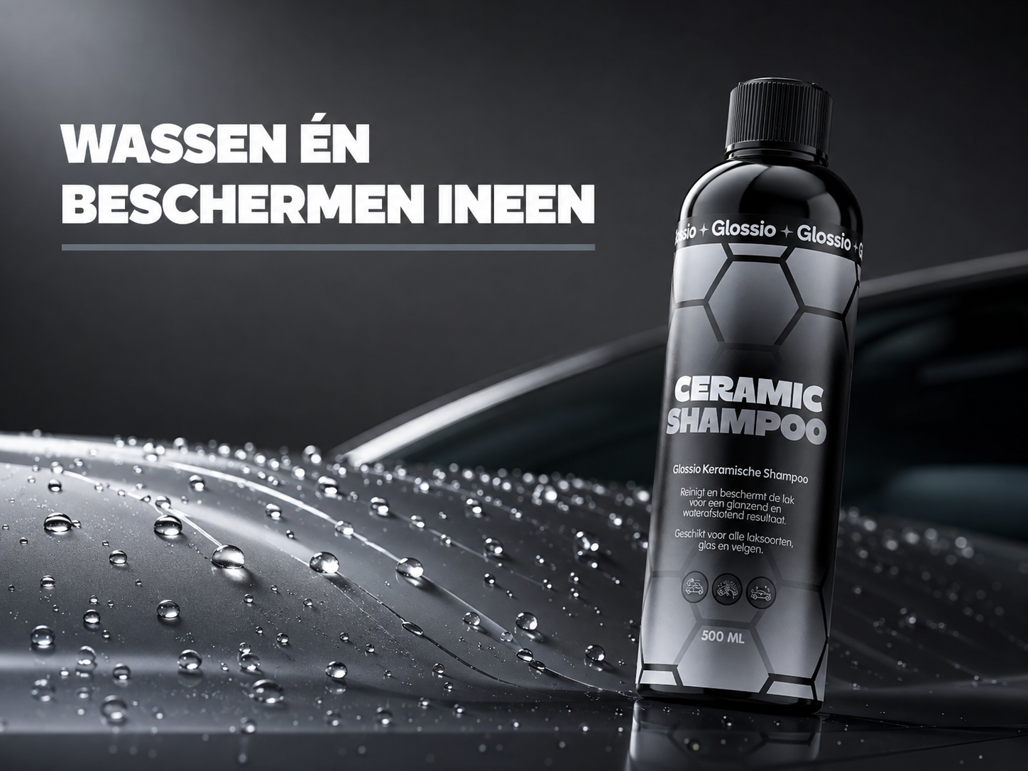 Glossio Ceramic Shampoo stap voor stap handleiding cover