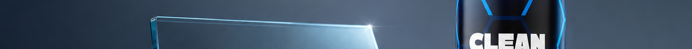 Glossio Clean Glass stap voor stap handleiding cover