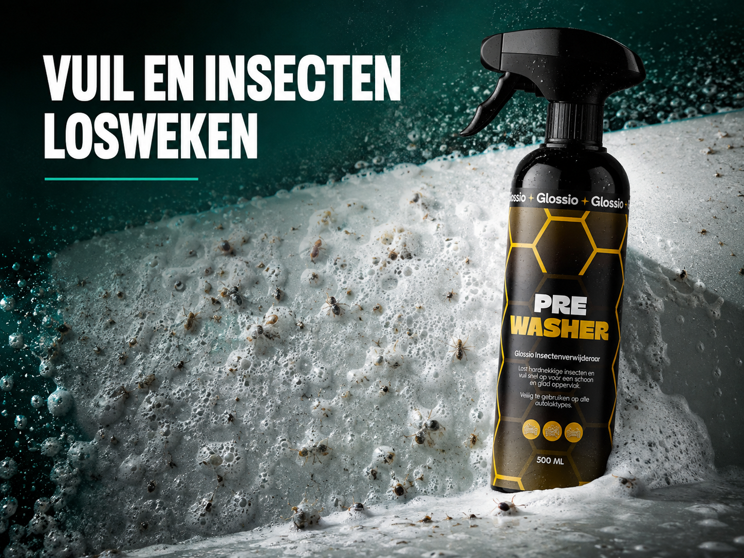 Glossio Active Pre Washer stap voor stap handleiding cover