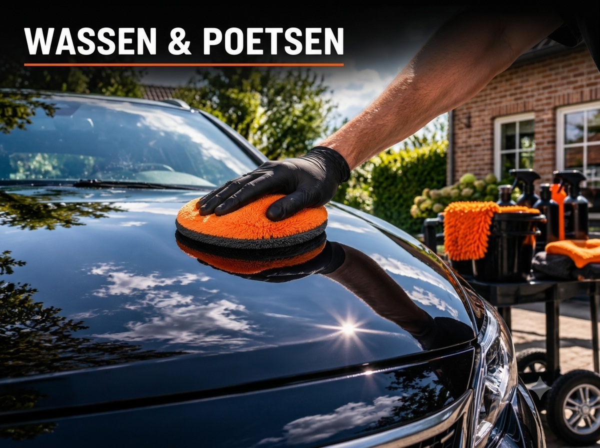 Glossio auto wassen en poetsen veilig en schoon