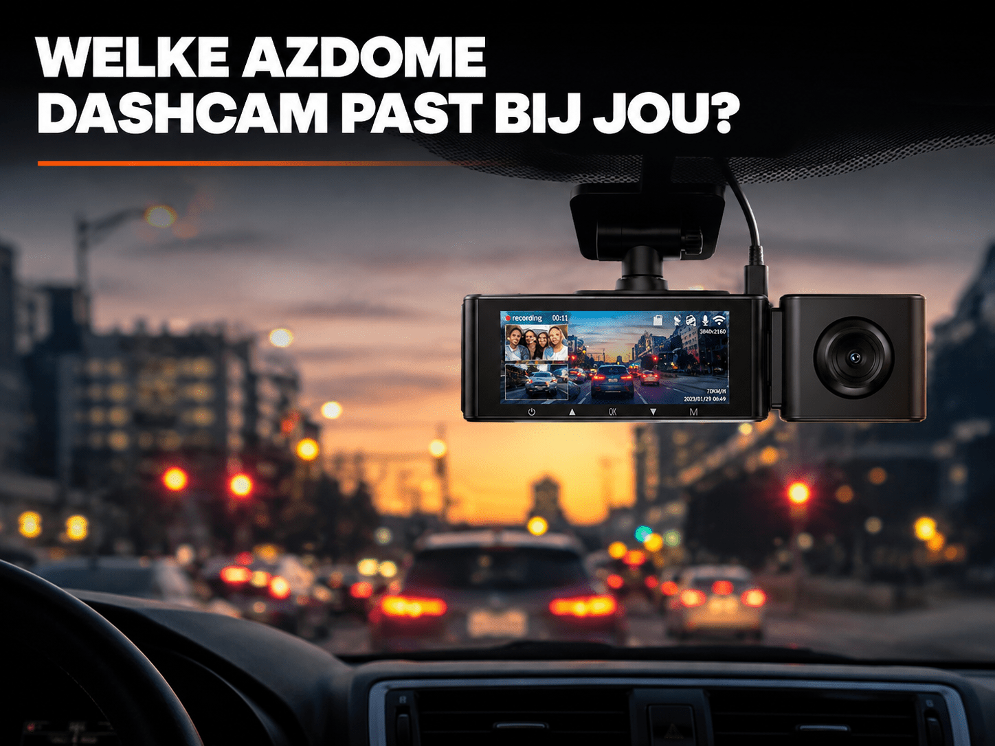 AZDome Dashcam Vergeleken: M330, M550 Of M63 Lite - Welke Past Bij Jou? - VCTparts.nl
