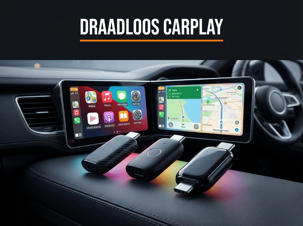 Draadloze CarPlay Adapter Kopen: Welke Dongle Kies Je? - VCTparts.nl
