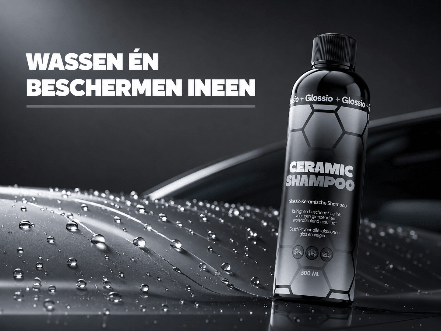 Glossio Ceramic Shampoo — Stap-voor-Stap Handleiding: Wassen én Beschermen in één Stap - VCTparts.nl