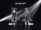 H4 vs H7 LED: wat is het verschil en welke heb jij nodig? - VCTparts.nl