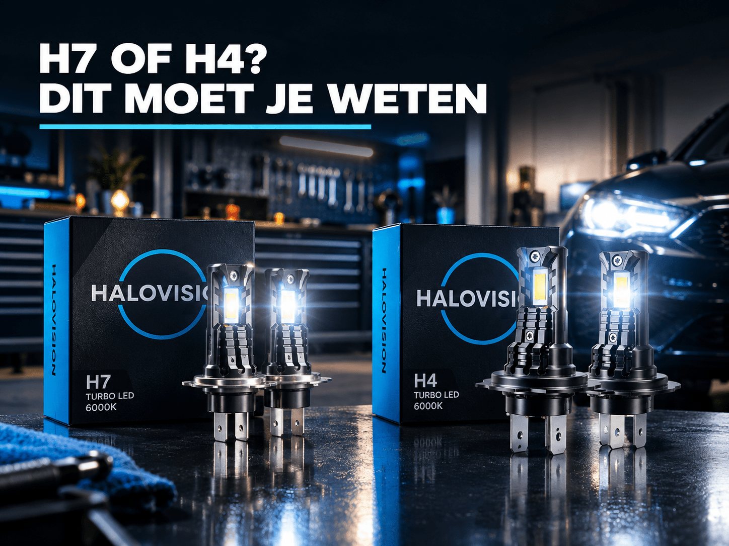 H7 vs H4 LED: Welke Lamp Past Bij Jouw Auto? - VCTparts.nl