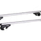 AMiO Aluminium Dakdragers 1350mm CRR-02 - Stevige Bagagedragers voor op het Dak AMiO 1