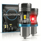 HaloVision HaloVision Turbo LED BAY15D PY21W Fel Rood 30W - Krachtige Canbus Plug en Play Achterlicht en Remlicht LED Set van 2 Autolampen HaloVision 1