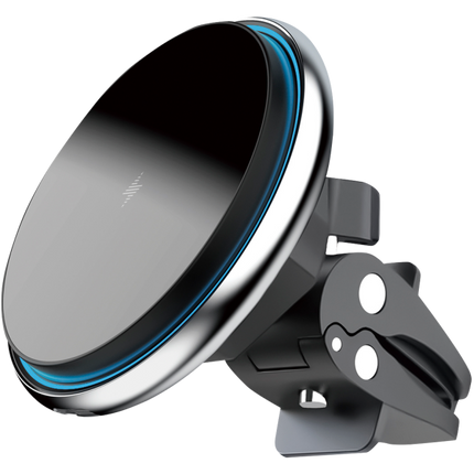 Proove Magic Circle Draadloze Telefoonhouder met Magnetische Ring – 15W – Auto Ventilatierooster Bevestiging – 360° Draaibaar – Geschikt voor Smartphones 4.0-6.9 inch – Zwart - VCTparts.nl