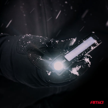 AMiO LED Inspectielamp XTE+SMD 600mAh met Multi-Lichtmodi - Compact en Oplaadbaar - Voor Werkplaats Thuis en Noodsituaties