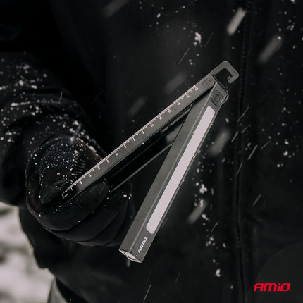 AMiO LED Inspectielamp XTE+SMD 600mAh met Multi-Lichtmodi - Compact en Oplaadbaar - Voor Werkplaats Thuis en Noodsituaties