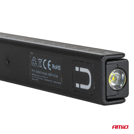 AMiO LED Inspectielamp XTE+SMD 600mAh met Multi-Lichtmodi - Compact en Oplaadbaar - Voor Werkplaats Thuis en Noodsituaties