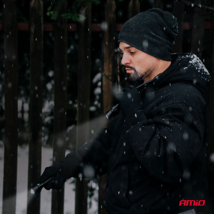 AMiO LED Inspectielamp 2xP50 1000mAh Halslamp met Flexibele Hals - Zoomfunctie en Oplaadbare Batterijen - Voor Werkplaats en Noodsituaties