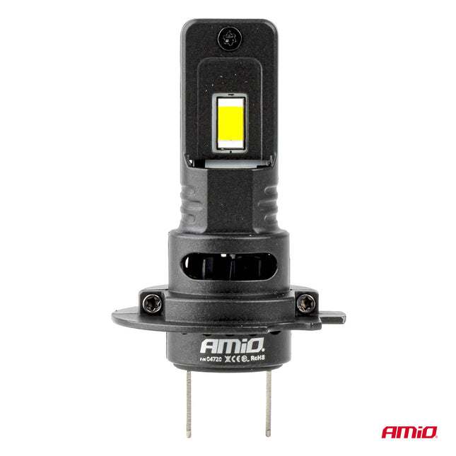 AMiO F25 PRO BLACK Edition H7 LED Koplampen 12/24V – 7646 Lumen 6000K Daglichtwit FULL CANBUS - VCTparts.nl