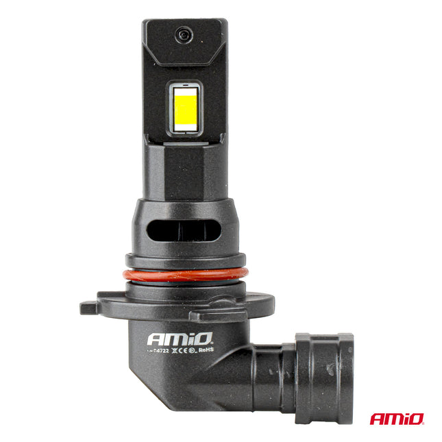 AMiO F25 PRO BLACK Edition HB3 LED Koplampen 12/24V 7646 Lumen 6000K Daglichtwit FULL CANBUS