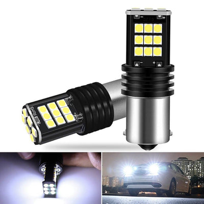 1156 BA15s LED Achterlicht P21W - Wit (set)