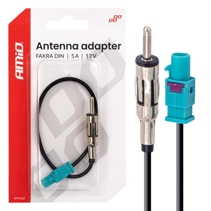 Antenne adapter FAKRA DIN 5A 12V AMIO-04443