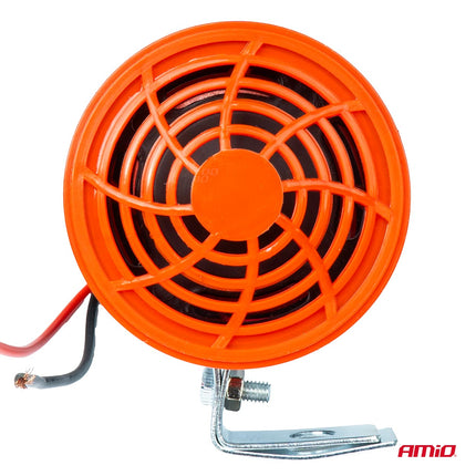 AMiO Achteruitrijsignaal 12V 24V Achteruitrijden Alarm Pieper 90-95 dB