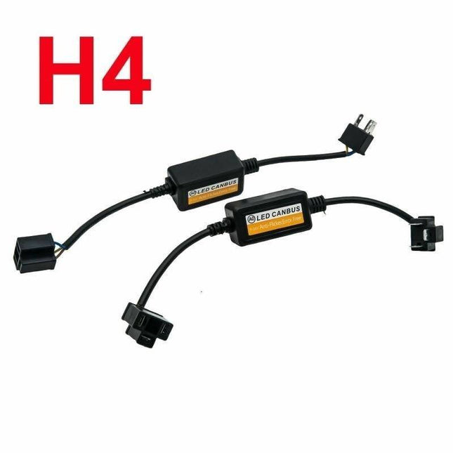 VCTparts H4 CANBUS Decoder Adapter Set - Voor Niet - Canbus LED Lampen - Verwijdert Foutmeldingen (2 stuks) NORGOS 2