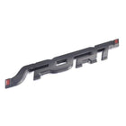 VCTparts 3D Sport Sticker Logo Embleem zwart NORGOS 4