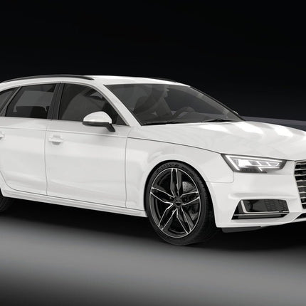 VCTparts 4 Velgen 17 inch ATOM MB Gepolijst Zwart 5x112 ET45 66.5 Geschikt voor Audi, Volkswagen, Skoda, SEAT Ladnefelgi 2