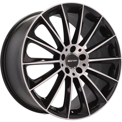 4 Velgen 17 inch STELLAR MB Gepolijst Zwart 5x112 ET45 66.5 Geschikt voor Audi, Volkswagen, Skoda, SEAT - VCTparts.nl