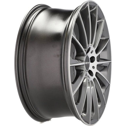VCTparts 4 Velgen 17 inch STELLAR MG Gepolijst Grafiet 5x112 ET35 66.5 Geschikt voor Audi, Volkswagen, Skoda, SEAT Ladnefelgi 3