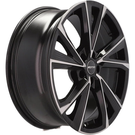 VCTparts 4 Velgen 18 inch EVENTO MB Zwart Gepolijst 5x112 ET35 66.5 Geschikt voor Audi, Volkswagen, Mercedes Ladnefelgi 4