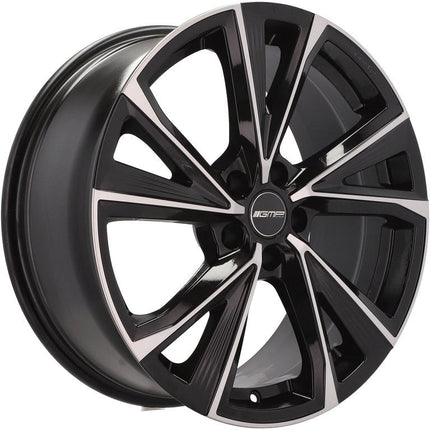 VCTparts 4 Velgen 18 inch EVENTO MB Zwart Gepolijst 5x112 ET35 66.5 Geschikt voor Audi, Volkswagen, Mercedes Ladnefelgi 5