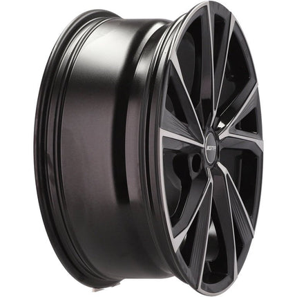 VCTparts 4 Velgen 18 inch EVENTO MB Zwart Gepolijst 5x112 ET35 66.5 Geschikt voor Audi, Volkswagen, Mercedes Ladnefelgi 3