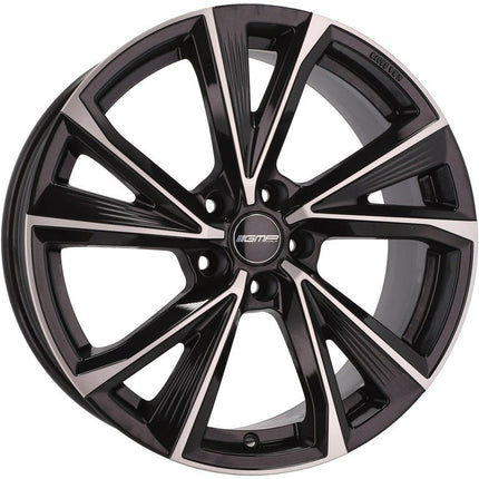 VCTparts 4 Velgen 18 inch EVENTO MB Zwart Gepolijst 5x112 ET35 66.5 Geschikt voor Audi, Volkswagen, Mercedes Ladnefelgi 6