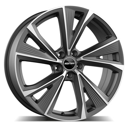 VCTparts 4 Velgen 18 inch Gepolijst Mat Grafiet 5x112 ET35 66.5 - Passend voor o.a. Audi, Mercedes, Volkswagen Ladnefelgi 7
