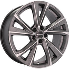 VCTparts 4 Velgen 18 inch Gepolijst Mat Grafiet 5x112 ET35 66.5 - Passend voor o.a. Audi, Mercedes, Volkswagen Ladnefelgi 1