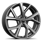 VCTparts 4 Velgen 18 inch Gepolijst Mat Grafiet 5x112 ET35 66.5 - Passend voor o.a. Audi, Volkswagen, Mercedes Ladnefelgi 1