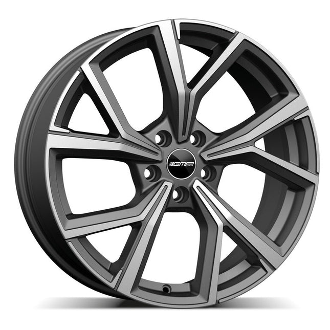 4 Velgen 18 inch Gepolijst Mat Grafiet 5x112 ET35 66.5 - Passend voor o.a. Audi, Volkswagen, Mercedes - VCTparts.nl