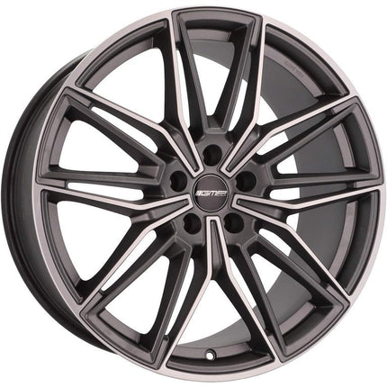 VCTparts 4 Velgen 18 inch Gepolijst Mat Grafiet 5x120 ET30 72.6 - Passend voor o.a. BMW, MINI Ladnefelgi 7