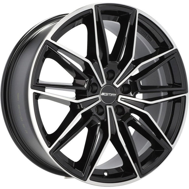 4 Velgen 18 inch Gepolijst Zwart 5x120 ET30 72.6 - Passend voor o.a. BMW, Opel, Chevrolet - VCTparts.nl