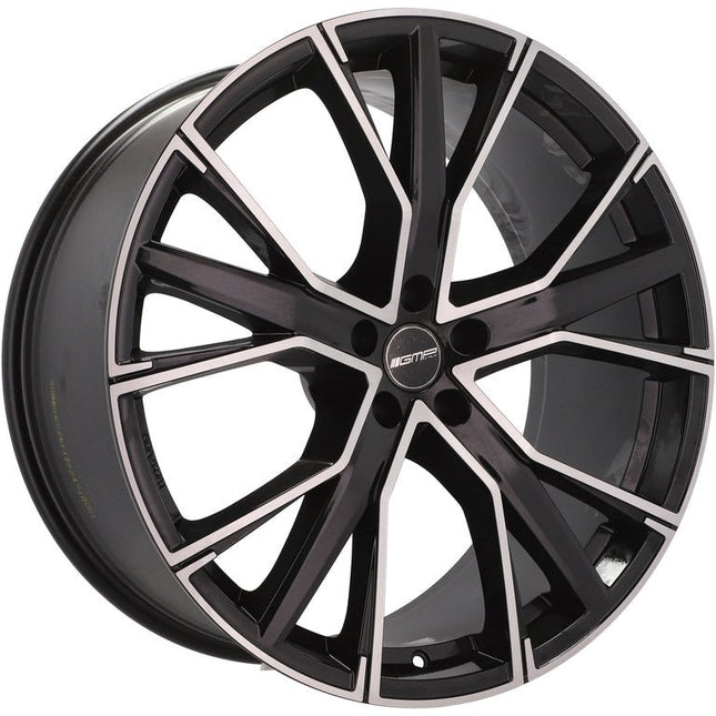 4 Velgen 18 inch GUNNER MB Gepolijst Zwart 5x112 ET35 66.5 Geschikt voor Audi, Volkswagen, Skoda, SEAT - VCTparts.nl