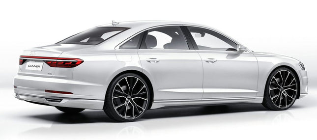 4 Velgen 18 inch GUNNER MB Zwart 5x112 ET25 66.5 Passend voor Audi, Volkswagen, Mercedes - VCTparts.nl