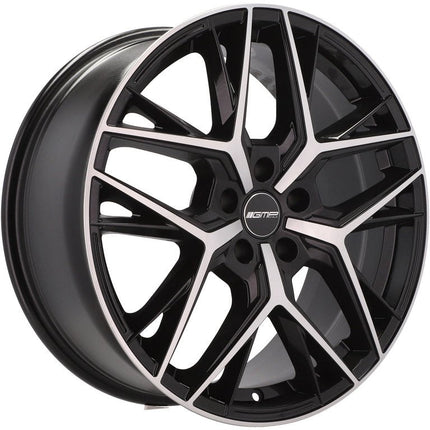 VCTparts 4 Velgen 18 inch LUNICA MB Zwart 5x112 ET45 66.5 Passend voor Audi, Volkswagen, Mercedes Ladnefelgi 1