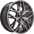VCTparts 4 Velgen 18 inch LUNICA MGM Gepolijst + Mat Grafiet 5x112 ET45 66.5 Passend voor Audi, Volkswagen, Mercedes Ladnefelgi 1