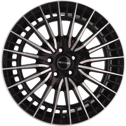 VCTparts 4 Velgen 18 inch QSTAR MB Zwart 5x112 ET35 66.5 Passend voor Audi, Volkswagen, Mercedes Ladnefelgi 7