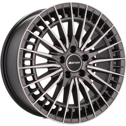 VCTparts 4 Velgen 18 inch QSTAR MG Gepolijst + Grafiet 5x112 ET45 66.5 Passend voor Audi, Volkswagen, Mercedes Ladnefelgi 5