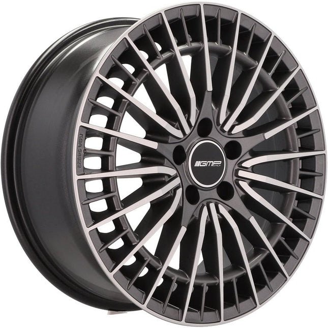 4 Velgen 18 inch QSTAR MG Gepolijst + Grafiet 5x112 ET45 66.5 Passend voor Audi, Volkswagen, Mercedes - VCTparts.nl