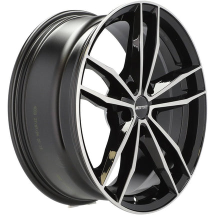 VCTparts 4 Velgen 18 inch SWAN MB Zwart 5x112 ET45 66.5 Passend voor Audi, Volkswagen, Mercedes Ladnefelgi 5