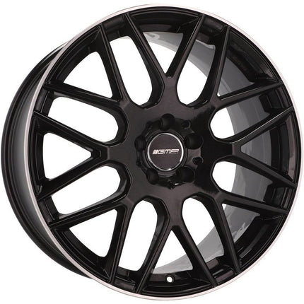 VCTparts 4 Velgen 18 inch Zwart met Rand 5x112 ET35 66.5 - Passend voor o.a. Audi, Volkswagen, Mercedes Ladnefelgi 6