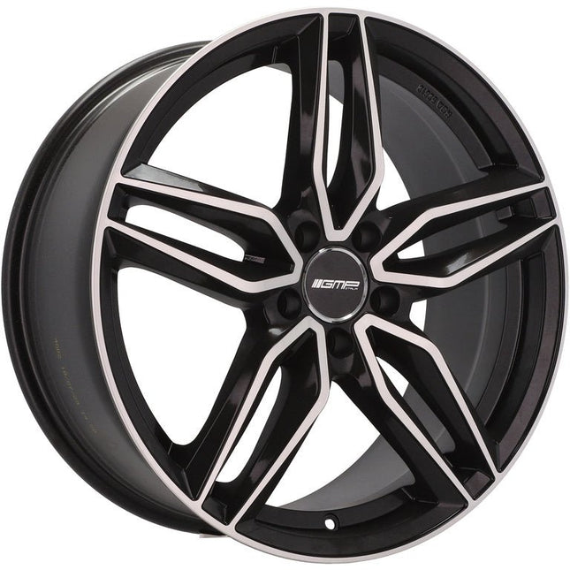 4 Velgen 20 inch FASTEN MB Gepolijst Zwart 5x112 ET35 66.5 Geschikt voor Audi, Volkswagen, Skoda, SEAT - VCTparts.nl